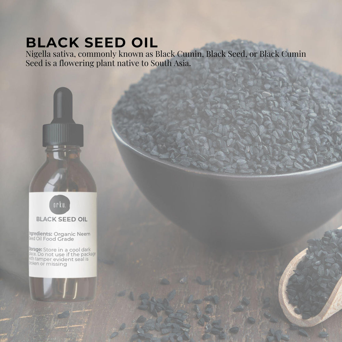 Buy 25ml Pure Black Seed Oil - 100% Ethiopian Nigella Sativa Cumin Cold Pressed discounted | Products On Sale Australia