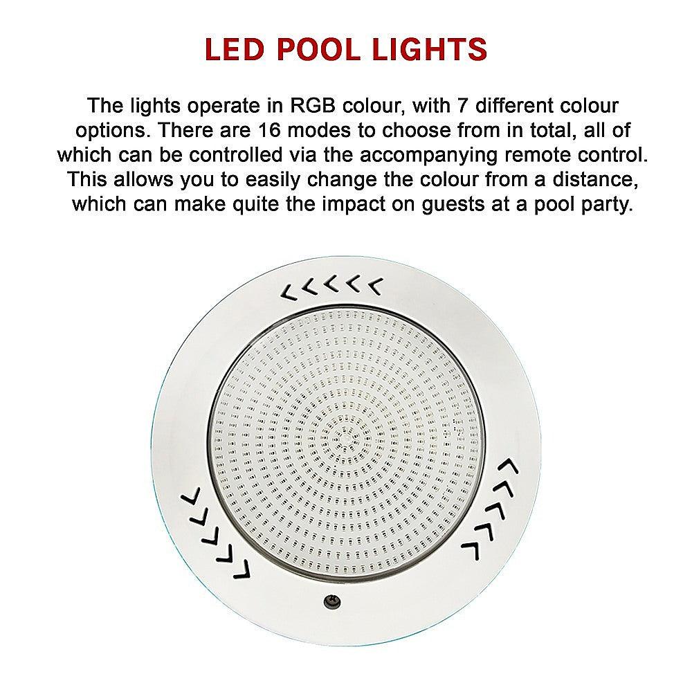 Buy 25w Swimming Pool Lights Led 12-32V Resin Filled Underwater Spa lamp discounted | Products On Sale Australia