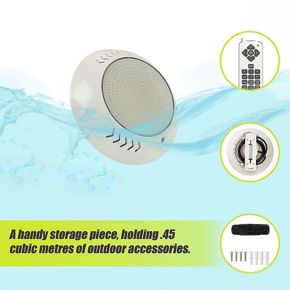 Buy 25w Swimming Pool Lights Led 12-32V Resin Filled Underwater Spa lamp discounted | Products On Sale Australia