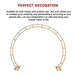 Buy 260cm Gold Metal Wedding Arch Round Balloon Birthday Party discounted | Products On Sale Australia