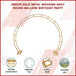 Buy 260cm Gold Metal Wedding Arch Round Balloon Birthday Party discounted | Products On Sale Australia