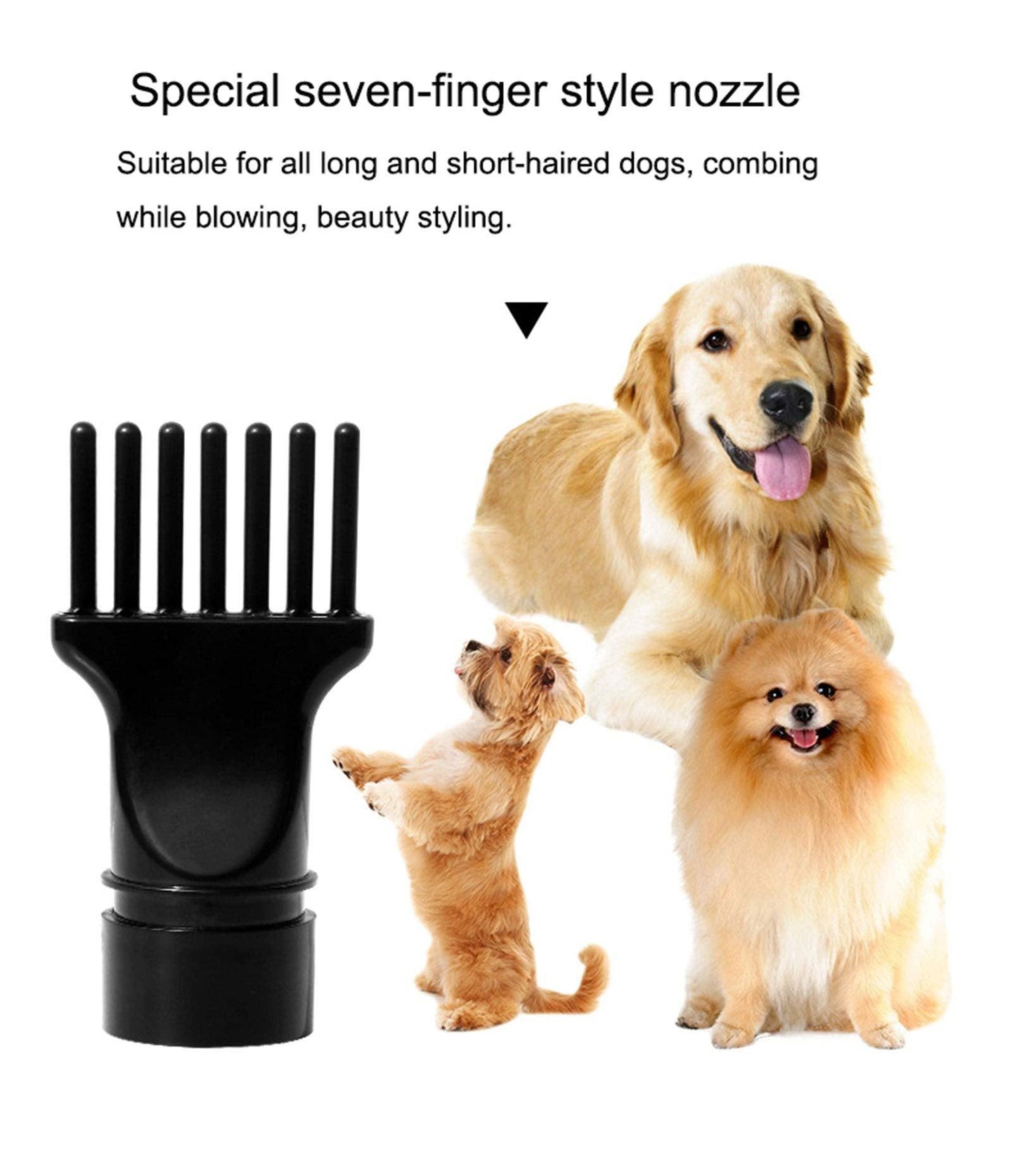 Buy 2800W Dog Dryer High Velocity Pet Dog Pet Blow Dryer Adjustable Speed 4 Nozzles discounted | Products On Sale Australia