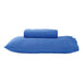 Buy 280TC 50% Polyester 50% Cotton Sheet Set Single Mid Blue discounted | Products On Sale Australia