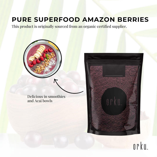 Buy 2Kg Acai Powder 100% Organic - Pure Superfood Amazon Berries discounted | Products On Sale Australia