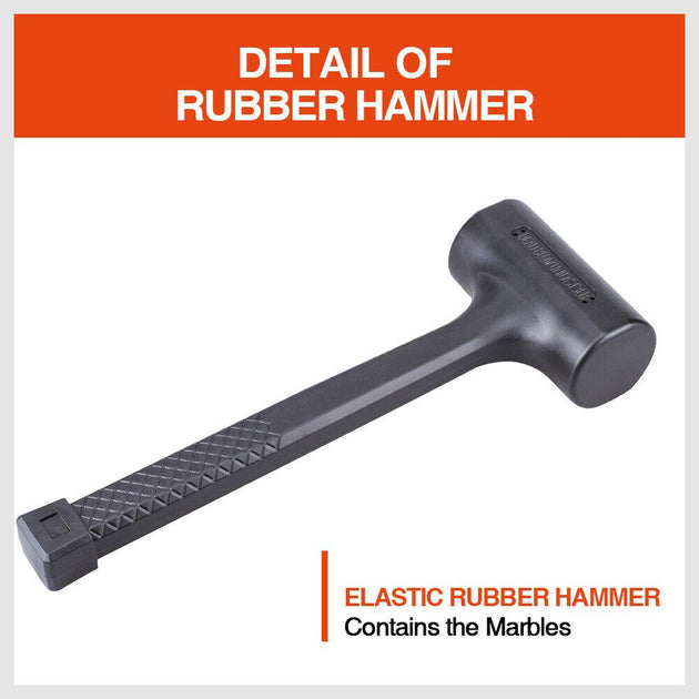 Buy 2LB Dead Blow Rubber Mallet Hammer Non Slip Soft Face Auto Car Repair NEW discounted | Products On Sale Australia