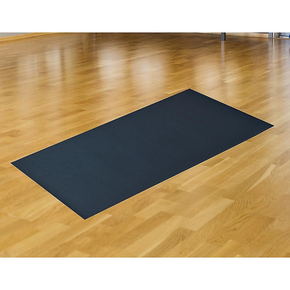 Buy 2m Gym Rubber Floor Mat Reduce Treadmill Vibration discounted | Products On Sale Australia