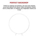 Buy 2M Wedding Hoop Round Circle Arch Backdrop Flower Display Stand Frame Background discounted | Products On Sale Australia