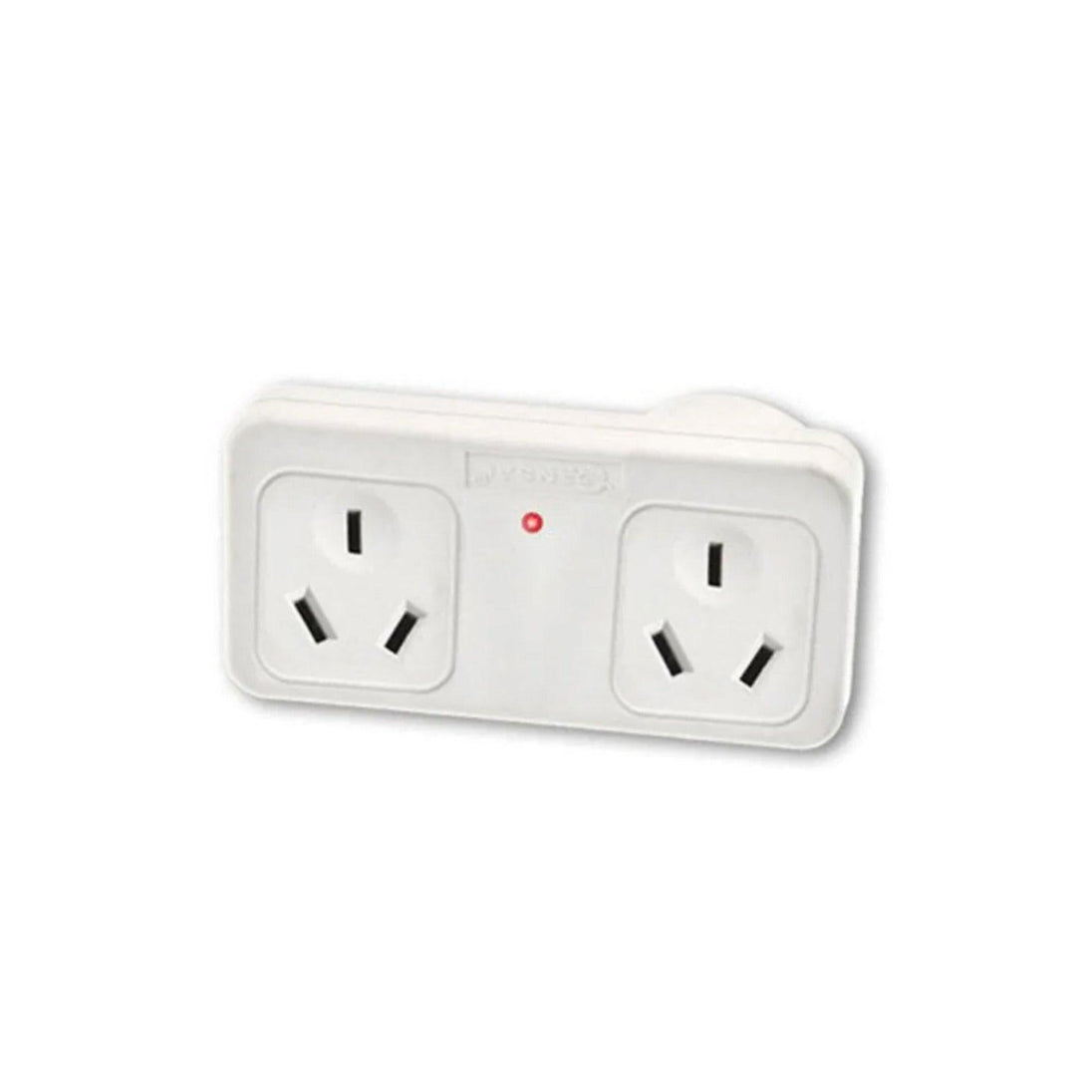 Buy 2X Sansai Surge Protected Adaptor Double Right Hand discounted | Products On Sale Australia