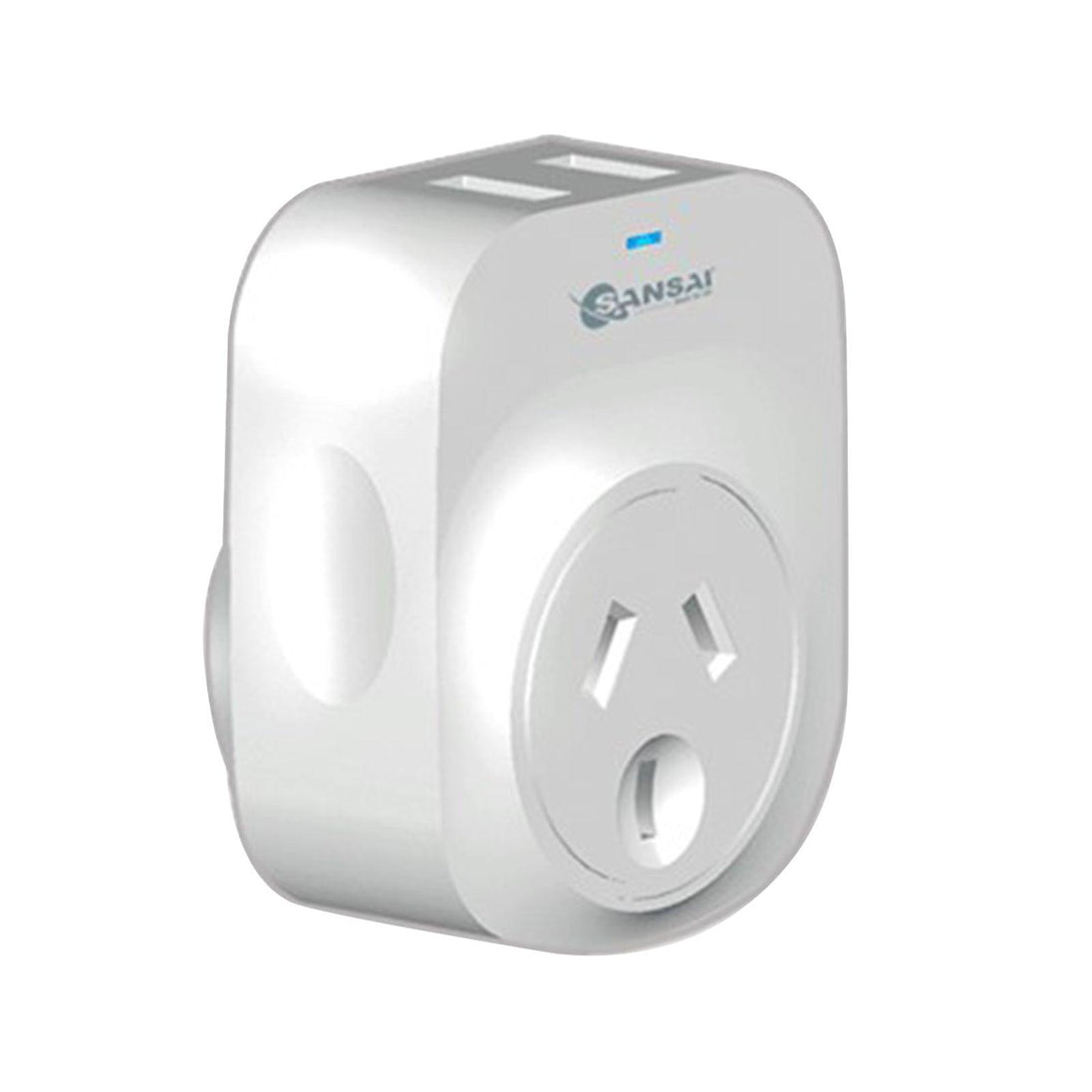 Buy 2X Sansai Travel Adaptor 2 X USB - India discounted | Products On Sale Australia