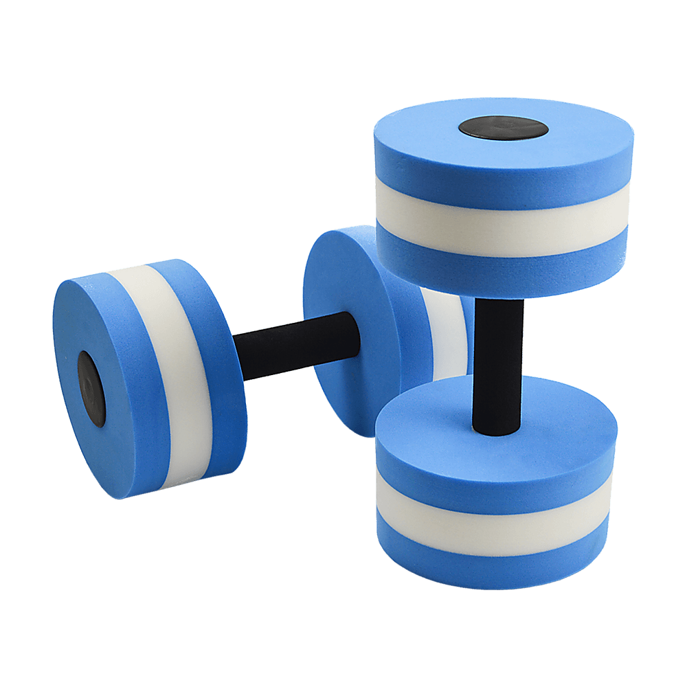 Buy 2x Water Aerobics Dumbbell EVA Aquatic Barbell Aqua Fitness discounted | Products On Sale Australia