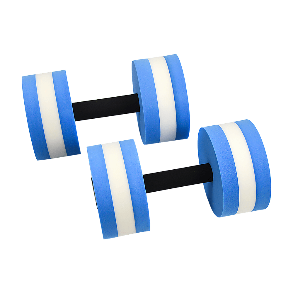 Buy 2x Water Aerobics Dumbbell EVA Aquatic Barbell Aqua Fitness discounted | Products On Sale Australia