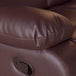 Buy 3+1+1 Seater Recliner Sofa In Faux Leather Lounge Couch in Brown discounted | Products On Sale Australia