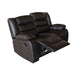 Buy 3+2+1 Seater Recliner Sofa In Faux Leather Lounge Couch in Black discounted | Products On Sale Australia