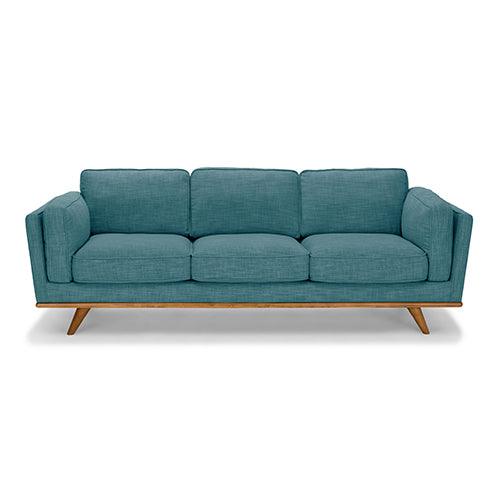 Buy 3+2 Seater Sofa Teal Fabric Lounge Set for Living Room Couch with Wooden Frame discounted | Products On Sale Australia