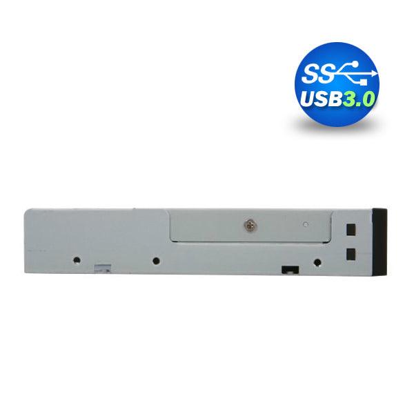 Buy 3.5" USB 3.0 All in One Internal Card Reader Full Long Metal with Front USB Black discounted | Products On Sale Australia