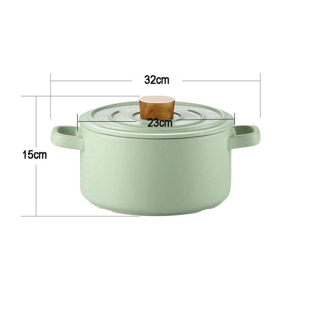 Buy 3.5L Ceramic Cooking Pot Clay Pot Japanese Donabe Chinese Ceramic Claypot Cookware Stockpot Lid discounted | Products On Sale Australia