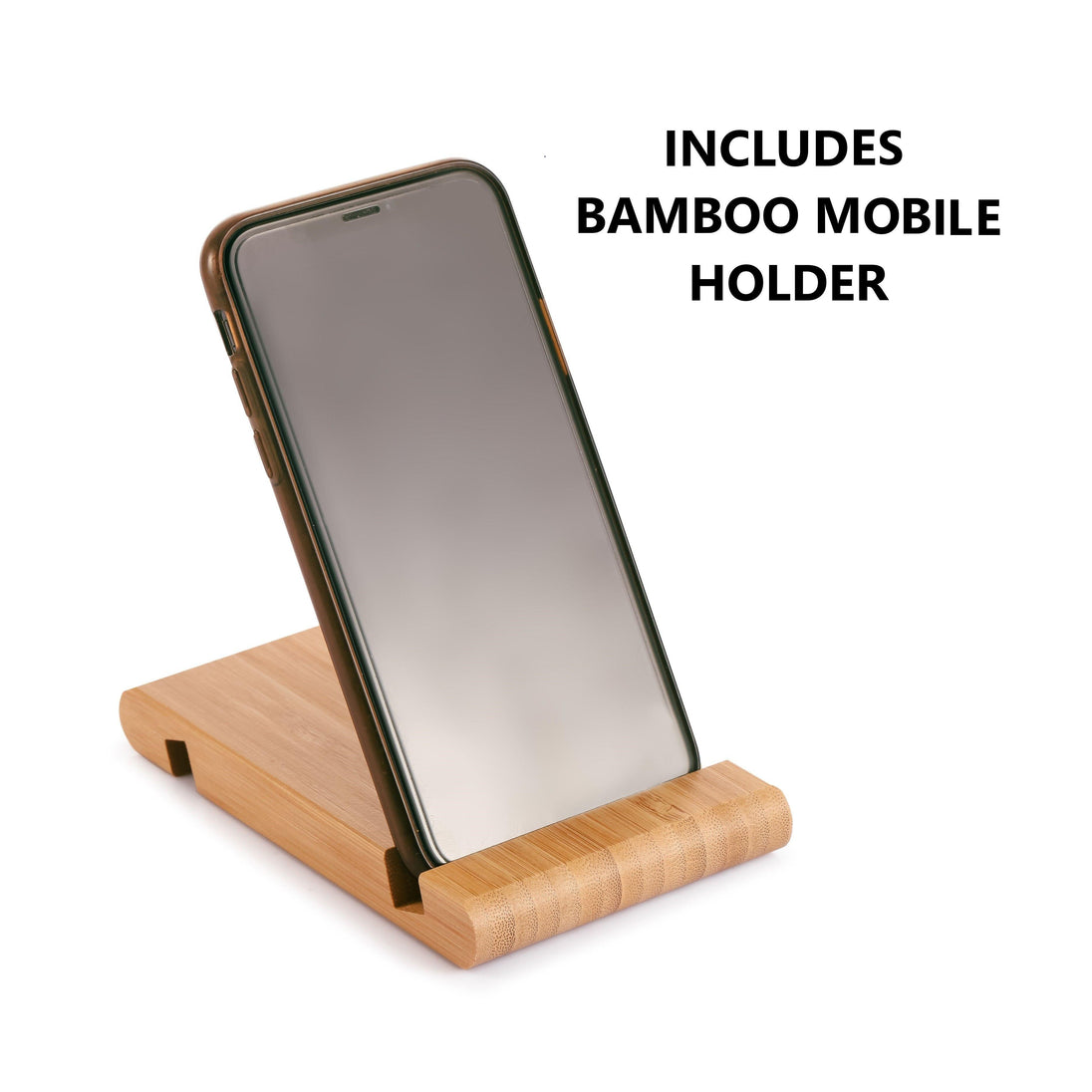 Buy 3 Pieces Bamboo Cutting Board with Juice Groove and Mobile Holder included for Home Kitchen discounted | Products On Sale Australia