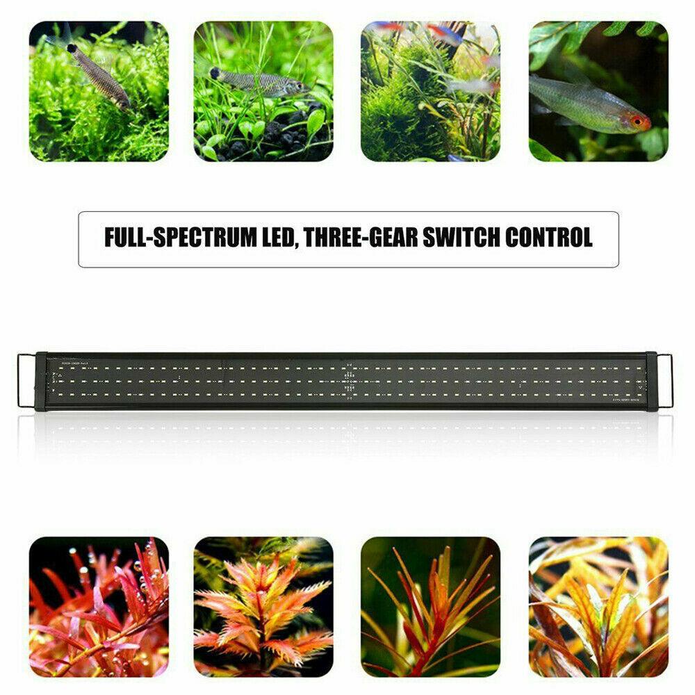 Buy 30cm Aquarium Light Lighting Full Spectrum Aqua Plant Fish Tank Bar LED Lamp discounted | Products On Sale Australia