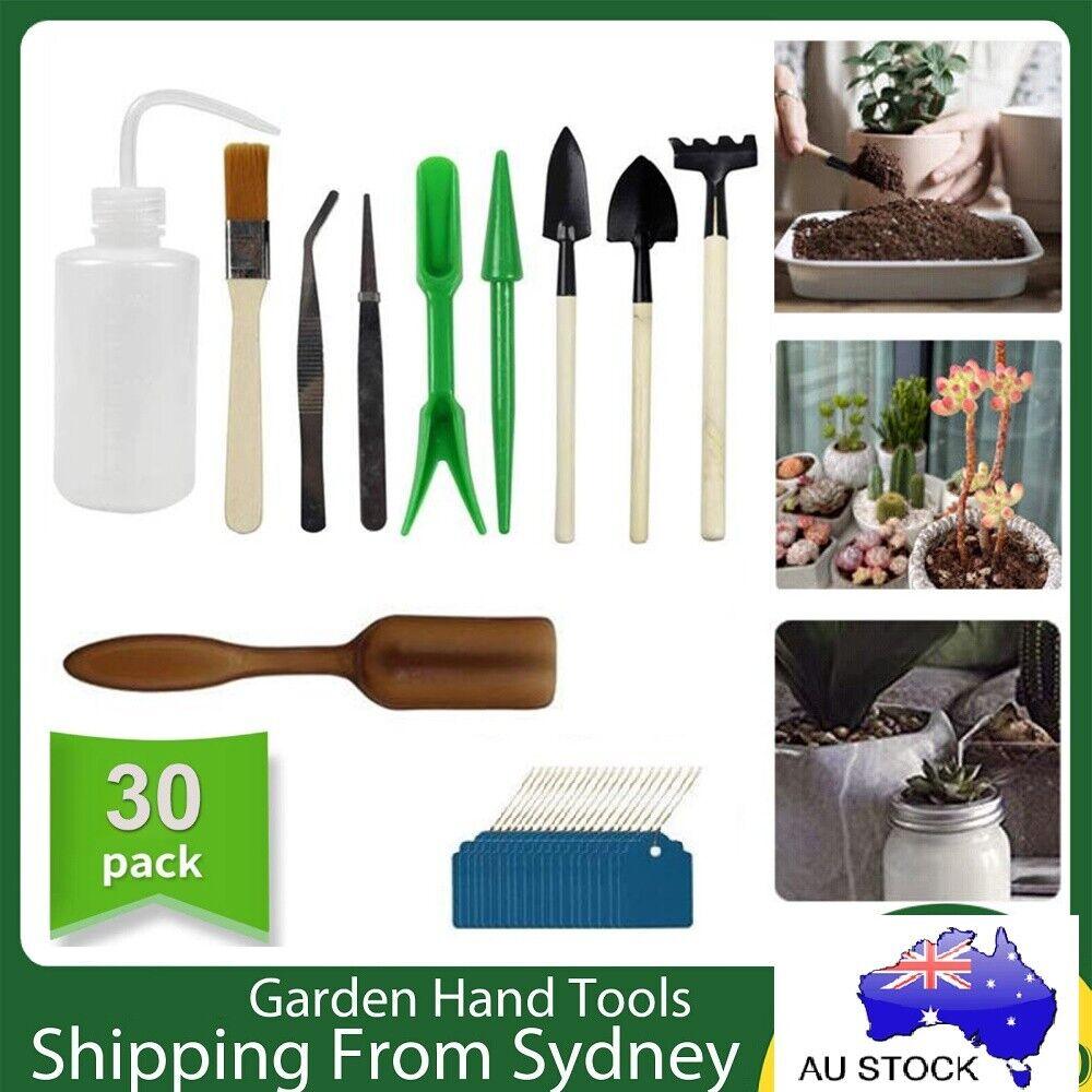 Buy 30X Mini Garden Hand Tools Transplanting Succulent Plant Gardening Tool Rake Set discounted | Products On Sale Australia