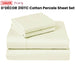 Buy 310TC Fusion Cotton Percale Sheet Set Ivory King discounted | Products On Sale Australia