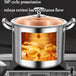 Buy 316 Stainless Steel 2.5mm Thick Soup Pot 28cm Inner Diameter Healthy Cooking discounted | Products On Sale Australia