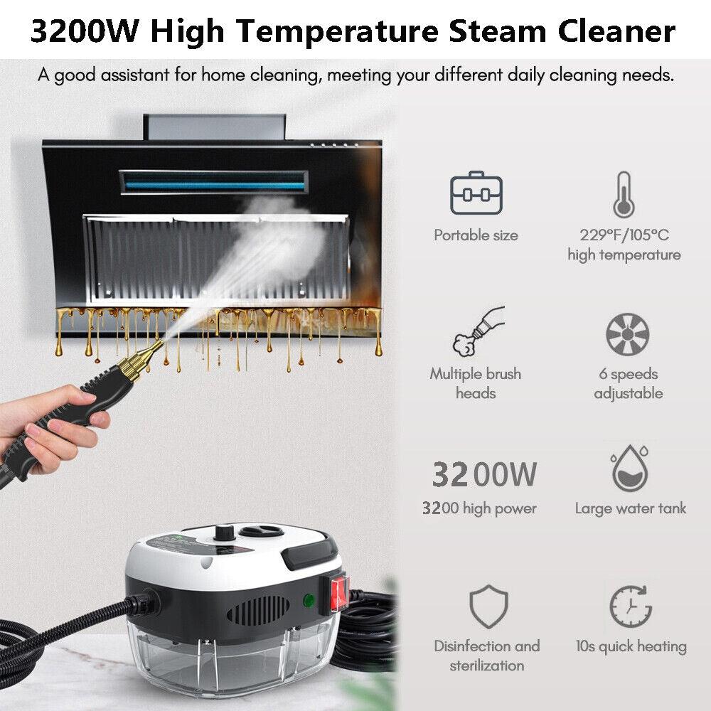 Buy 3200W Steam Cleaner High Temperature Kitchen Cleaning Pressure Steaming Mechine discounted | Products On Sale Australia