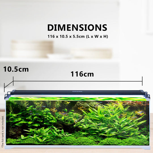 Buy 33W Aquarium Blue White LED Light for Tank 120-140cm discounted | Products On Sale Australia