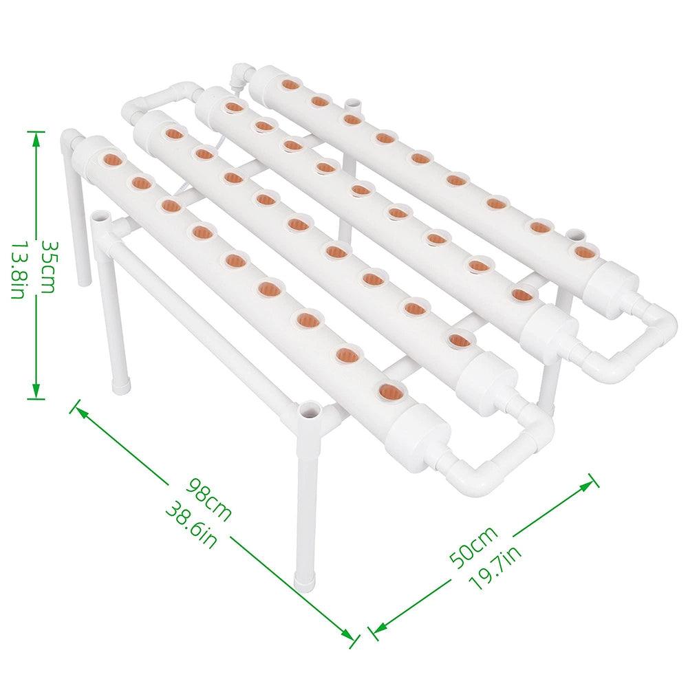 Buy 36 Sites Hydroponic Grow Tool Kits Vegetable Garden System 220V Water Pump discounted | Products On Sale Australia