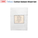 Buy 370TC White Self-striped Cotton Sateen Sheet Set King discounted | Products On Sale Australia