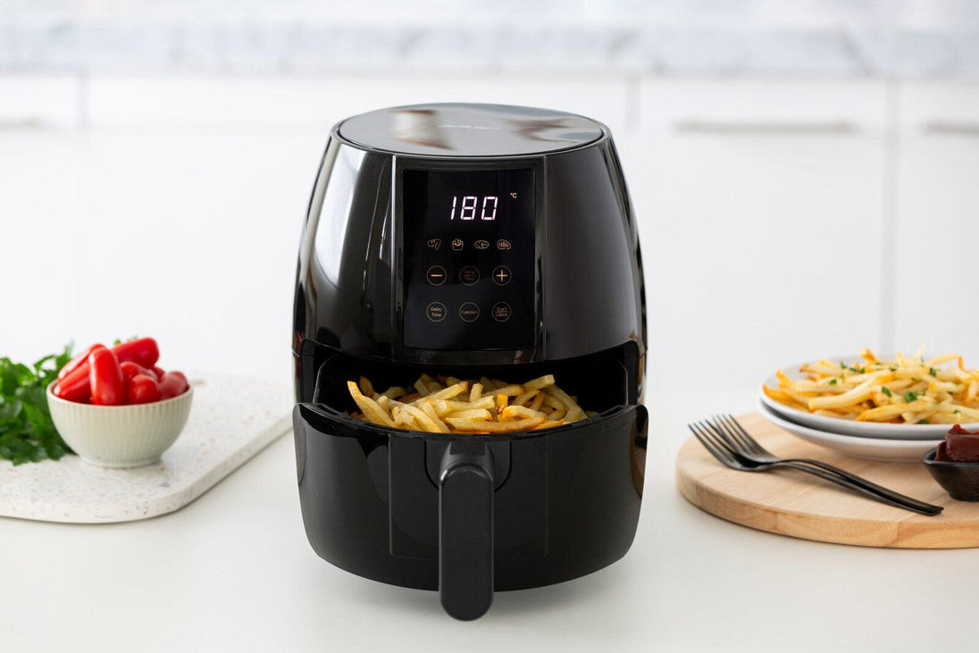 Buy 3L Digital Air Fryer w/ 200 C, Non-Stick & Removable Basket discounted | Products On Sale Australia