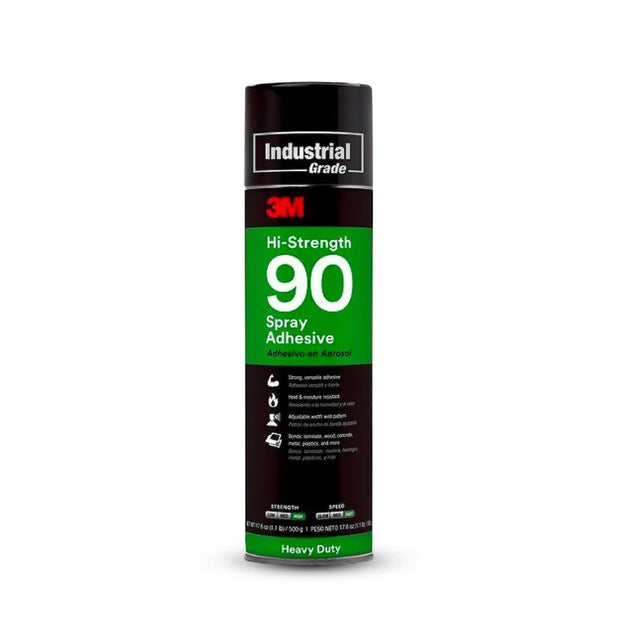 Buy 3M Hi Strength 90 Spray Adhesive 500g Strong Laminate Wood Concrete Metal Glue discounted | Products On Sale Australia