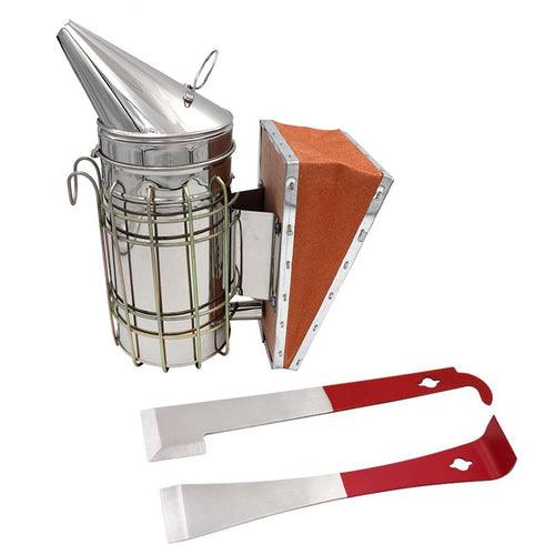 Buy 3Pcs Beekeeping Tools Kit For Beekeeper Bee Hive Smoker J Hook Hive Tools discounted | Products On Sale Australia