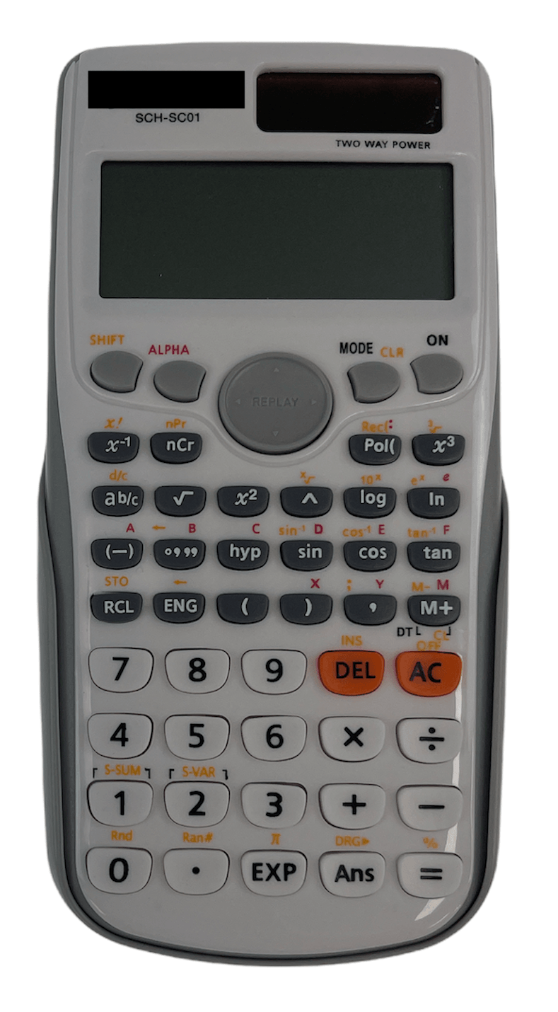 Buy 3x Scientific Calculator Universal Student Office Maths Mathematics School discounted | Products On Sale Australia