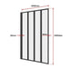 Buy 4 Fold Black Folding Bath Shower Screen Door Panel 1000 x 1400mm discounted | Products On Sale Australia