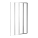 Buy 4 Fold Chrome Folding Bath Shower Screen Door Panel 1000 x 1400mm discounted | Products On Sale Australia