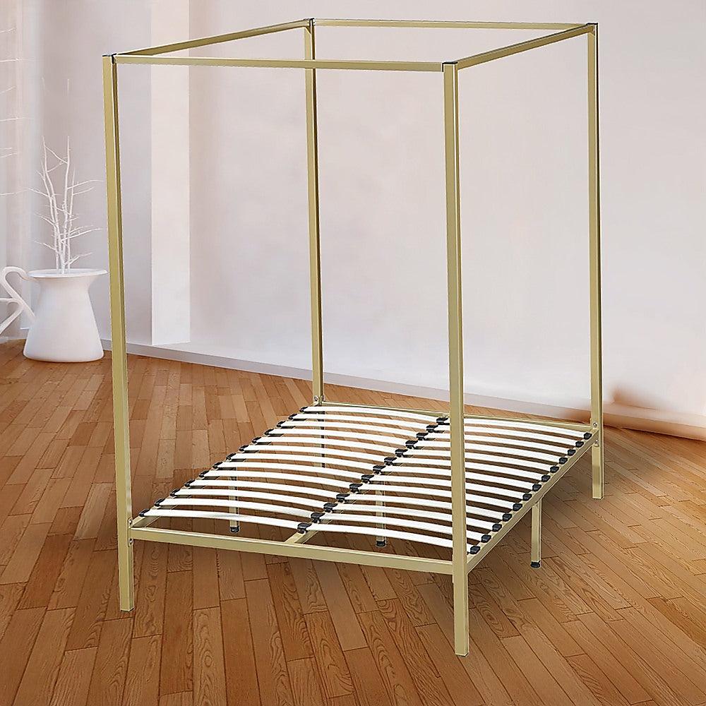 Buy 4 Four Poster Double Bed Frame discounted | Products On Sale Australia