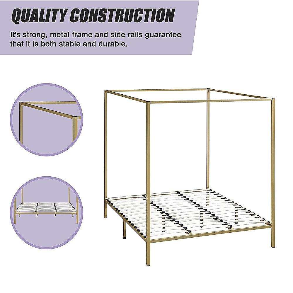 Buy 4 Four Poster King Bed Frame discounted | Products On Sale Australia