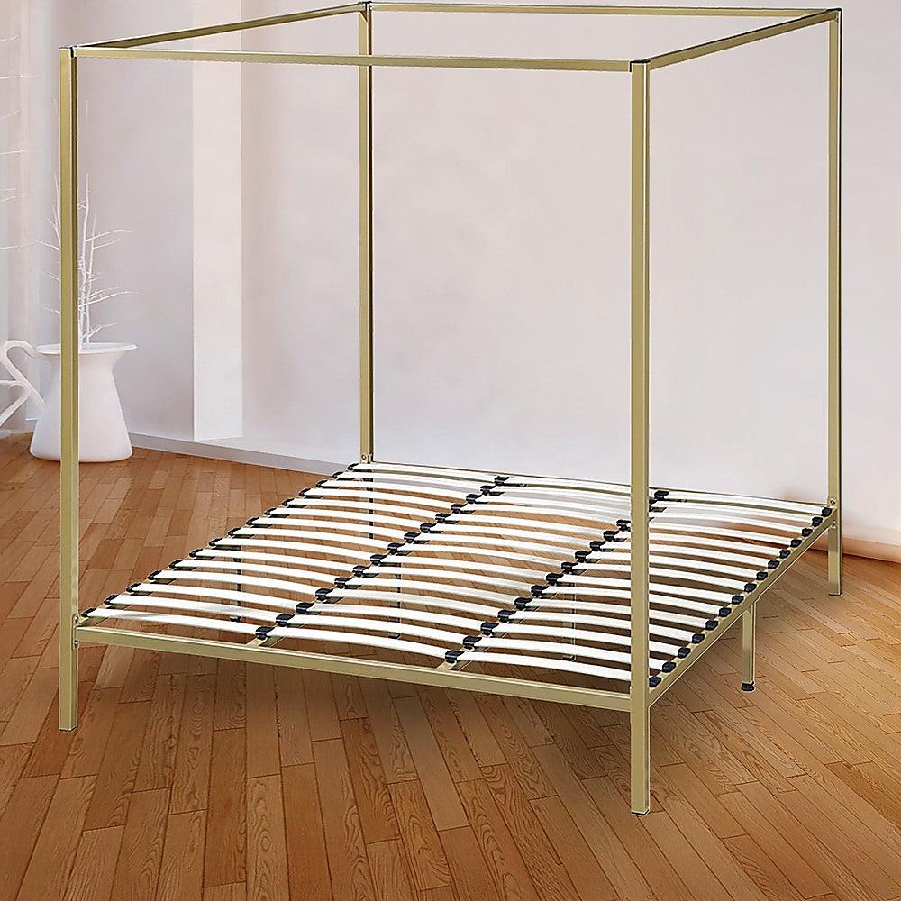 Buy 4 Four Poster King Bed Frame discounted | Products On Sale Australia