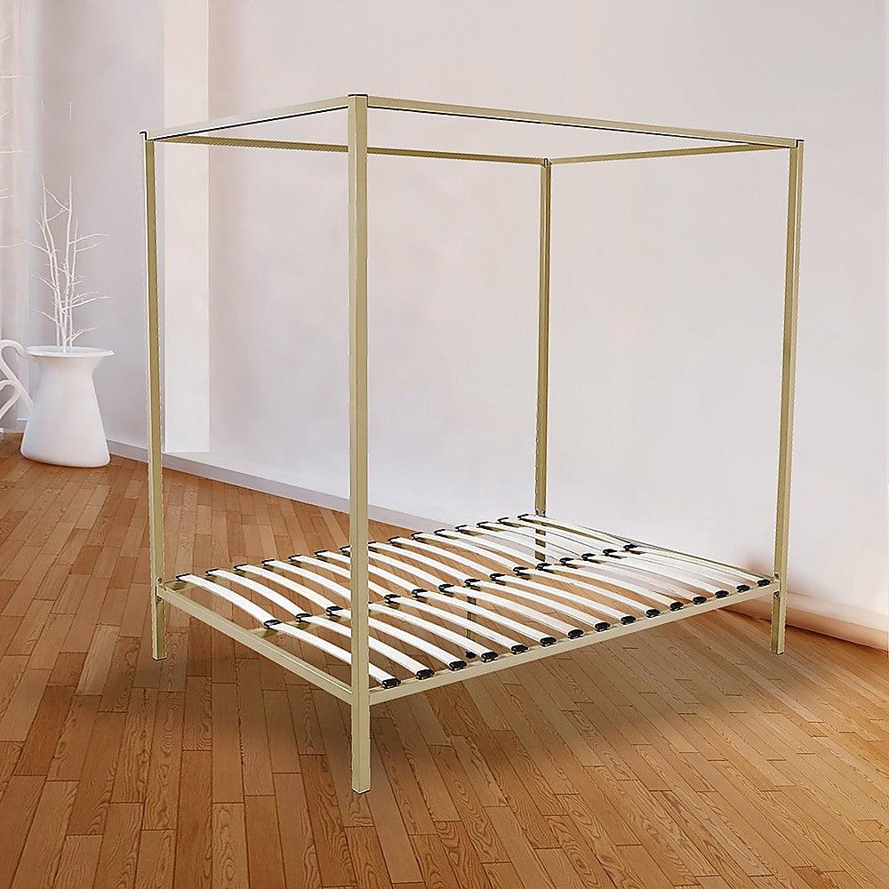 Buy 4 Four Poster Queen Bed Frame discounted | Products On Sale Australia