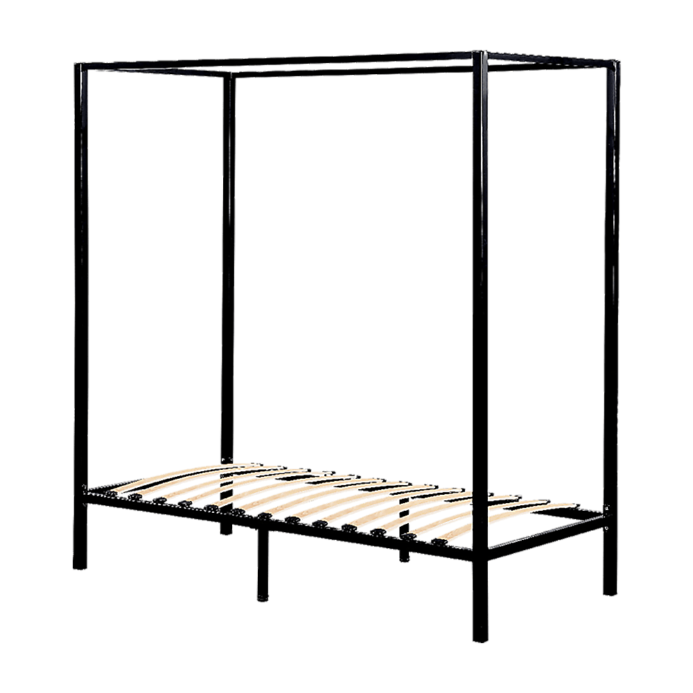 Buy 4 Four Poster Single Bed Frame discounted | Products On Sale Australia