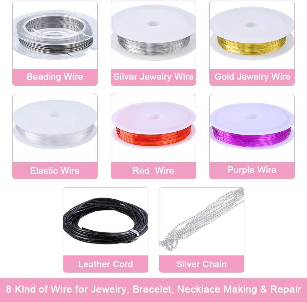 Buy 4-layer 2880Pcs Beads Charms Findings Beading Wire Kit For DIY Bracelets Necklace Earrings Deluxe Jewelry Making Supplies Kit discounted | Products On Sale Australia