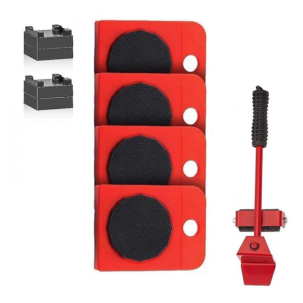 Buy 4 X All-purpose Dolly Plastic Heavy Duty Furniture Mover Slider Set discounted | Products On Sale Australia