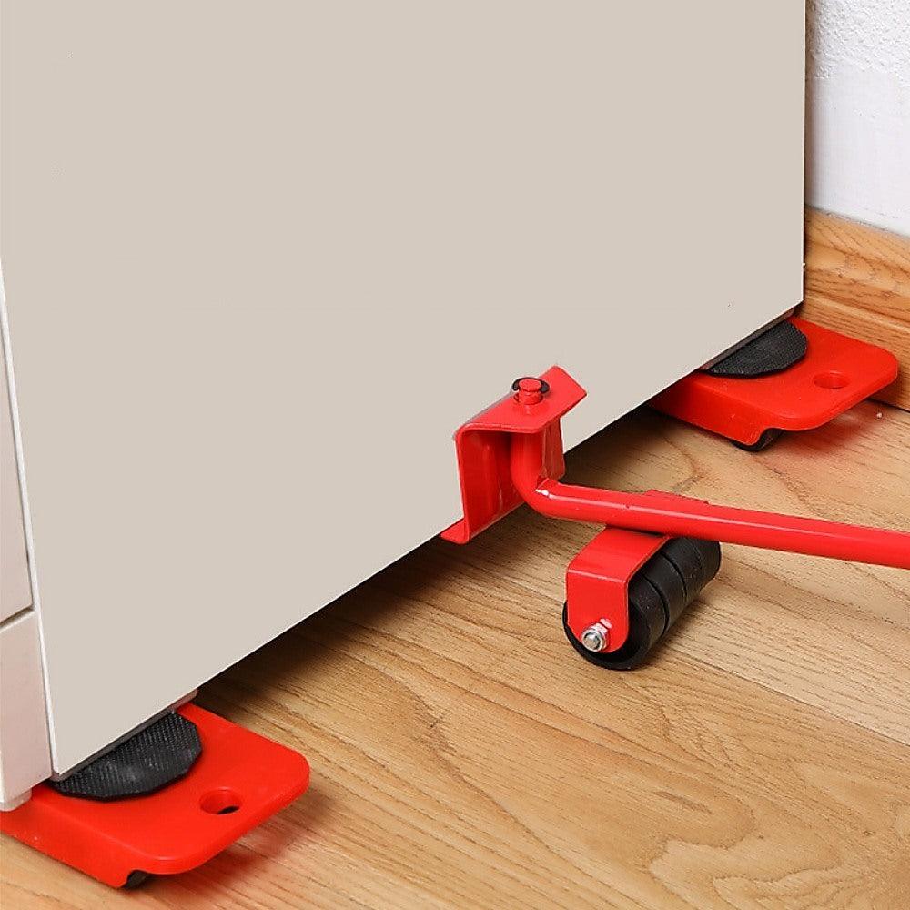 Buy 4 X All-purpose Dolly Plastic Heavy Duty Furniture Mover Slider Set discounted | Products On Sale Australia