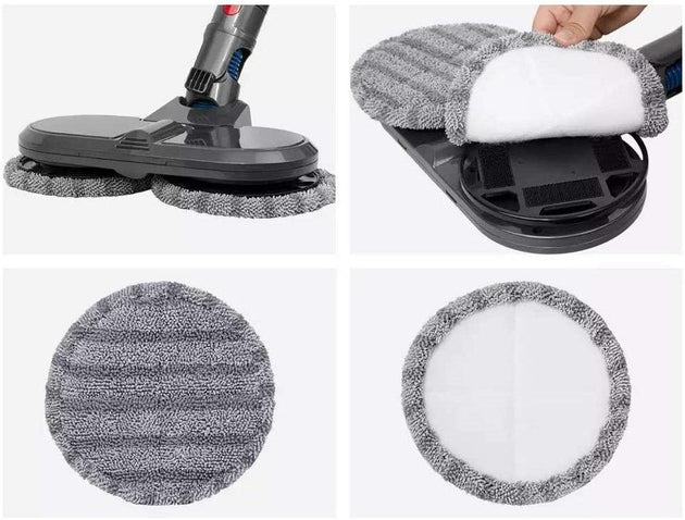 Buy 4 x Microfibre pads for Mop & Vac Attachment discounted | Products On Sale Australia