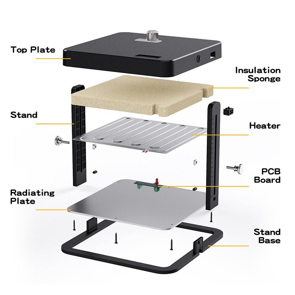 Buy 40 degrees celsius to 70 degrees celsius Adjustable Chick Brooder Heating Plate Chicken Coop Duck Poultry Brooder discounted | Products On Sale Australia