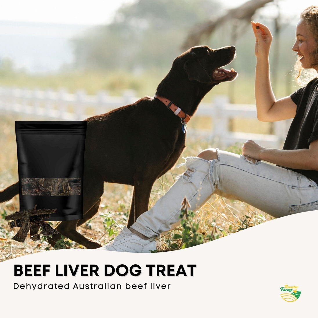 Buy 400g Dog Treat Beef Liver Pieces - Dehydrated Australian Healthy Puppy Chew discounted | Products On Sale Australia