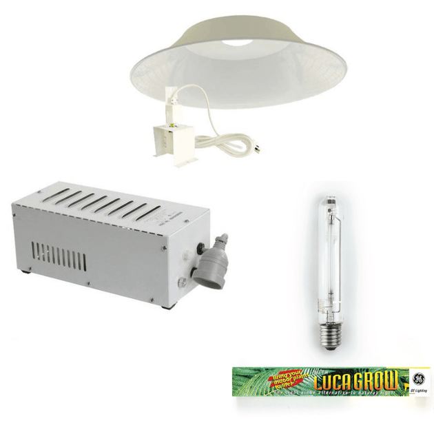 Buy 400w HPS Grow Light Kit with Lucagrow Bulb and 730mm Deep Bowl Reflector discounted | Products On Sale Australia