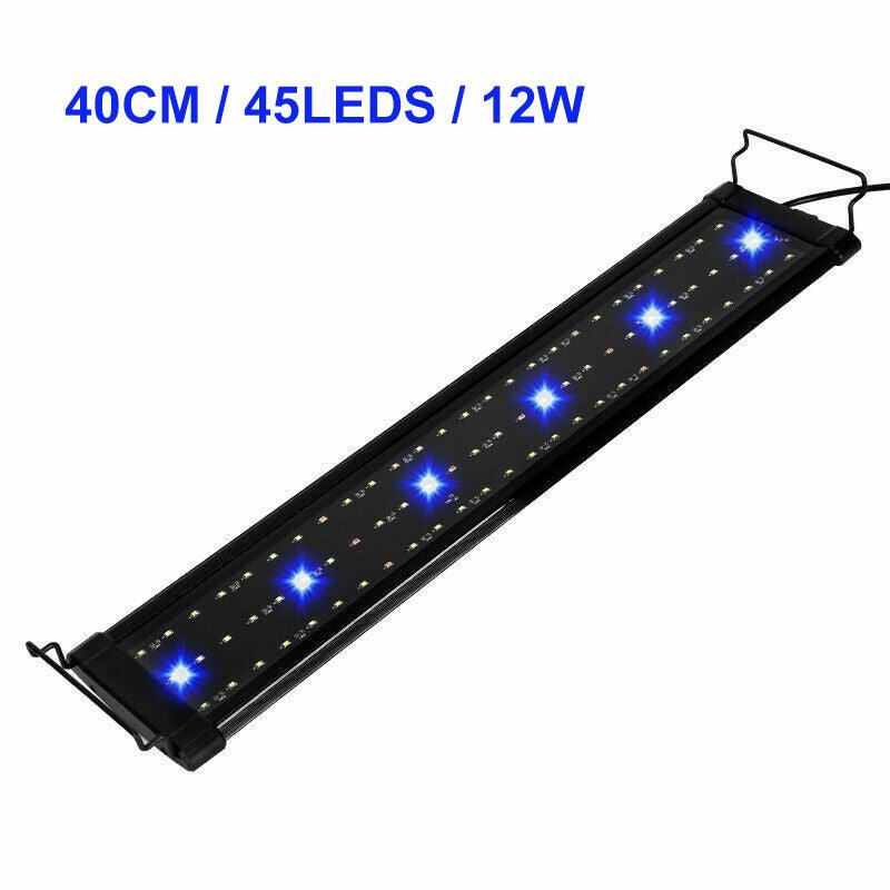 Buy 40cm Aquarium Light Lighting Full Spectrum Aqua Plant Fish Tank Bar LED Lamp discounted | Products On Sale Australia