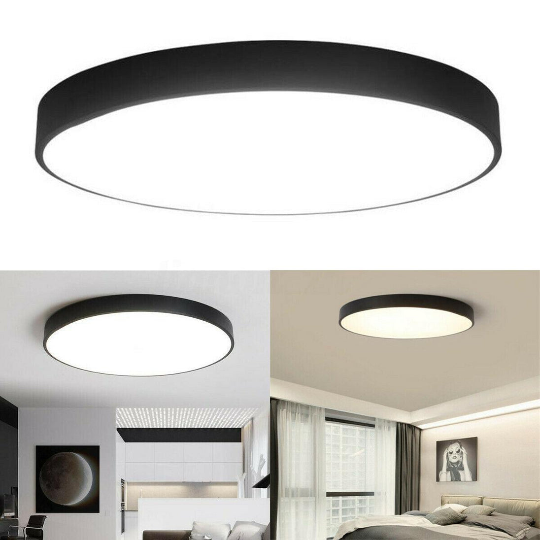 Buy 40CM LED Ceiling Light Modern Surface Mount Flush Panel Downlight Ultra-thin discounted | Products On Sale Australia