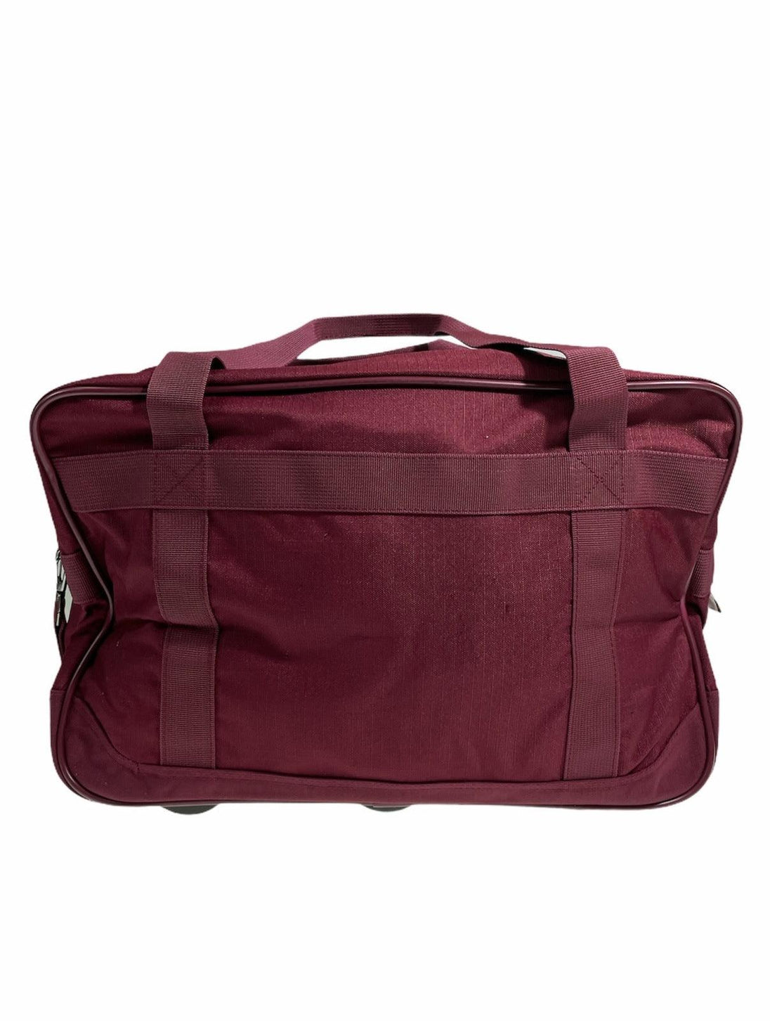 Buy 44L Foldable Duffel Bag Gym Sports Luggage Travel Foldaway School Bags - Maroon discounted | Products On Sale Australia